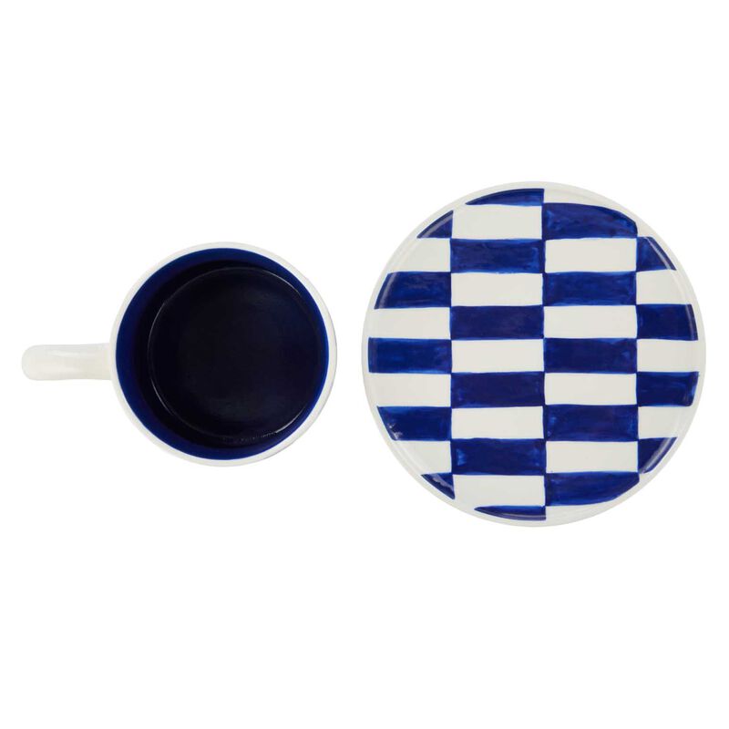 Emporium Check Mug & Plate Set image number 2